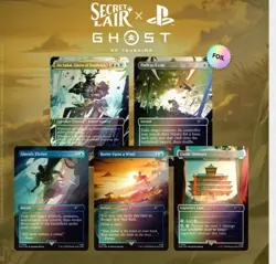 Secret Lair x Ghost of Tsushima FOIL - Playstation Drop *CONFIRMED PRESALE* - Image 1