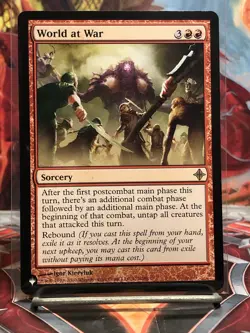 World at War (Non-foil) The List Reprints 172/248 Rare MTG - Image 1