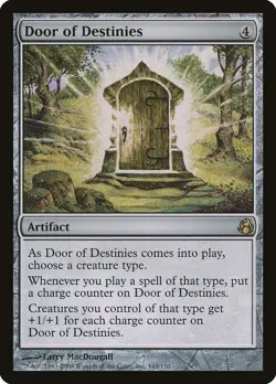 1x Door of Destinies - Morningtide - NM - French - OOP MTG - Image 3