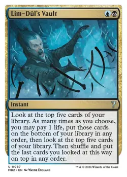 Lim-Dul's Vault (White Border) - Mystery Booster 2 (MB2) - Image 1