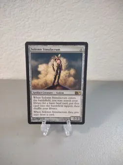 MTG Solemn Simulacrum LP M12 Magic 2012 - Image 1