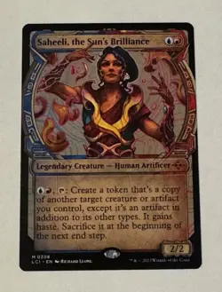 MTG Saheeli, the Sun's Brilliance Showcase The Lost Caverns of Ixalan LP - Image 1