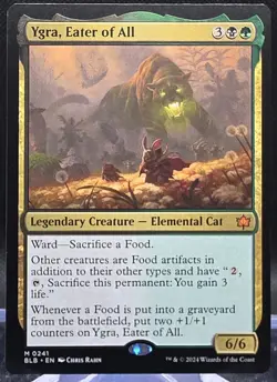 Ygra, Eater of All #241 Bloomburrow Regular Mythic - Image 1
