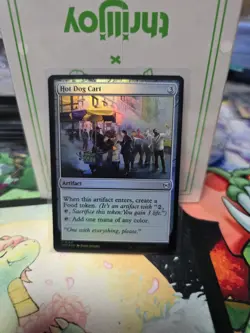 NM Foil Hot Dog Cart, MTG, Marvel's Spider-Man, Magic the Gathering, 164 - Image 1