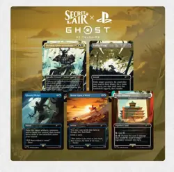Secret Lair x Ghost of Tsushima PRESALE - Playstation MTG Sealed US Seller - Image 1