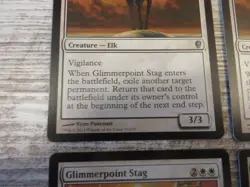 4x Glimmerpoint Stag - Conspiracy - NM - English - OOP MTG - Image 2