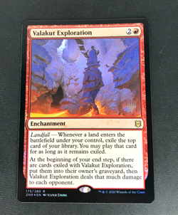 MTG - Valakut Exploration Foil Stamped Promo - Zendikar Rising - NM - Image 1