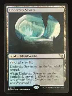 1x MTG Undercity Sewers (Foil) - Murders at Karlov Manor (MKM) #270 - Magic - Image 1