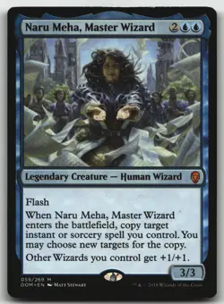 Naru Meha, Master Wizard M Commander 2021 124 LP - Image 1