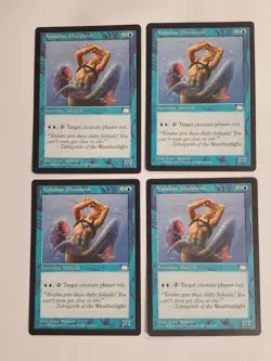 MTG Playset 4x Vodalian Illusionist (Weatherlight/Blue/U) - BGM - Image 1