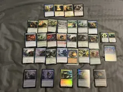 MTG FROGS + TOADS themed Magic The Gathering Card Lot+ BONUSES - Image 1