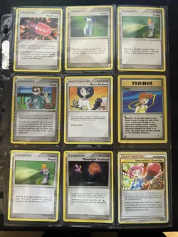 Vintage Pokemon Trainer and Energy lot - Image 1