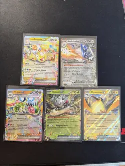 Pokemon TCG Surging Sparks EX Lot Of 5 Cards - Image 1