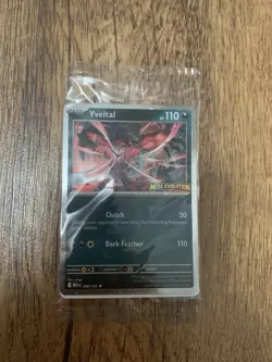 Pokemon TCG Yveltal 088/132 Stamped Mega Evolutions Promo Card Sealed NM - Image 1