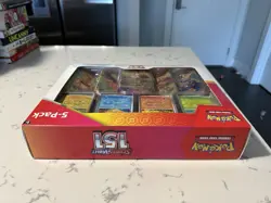 Pokemon Scarlet & Violet 151 Mini Tins 5 Pack Sealed Costco Bundle Box - Image 4