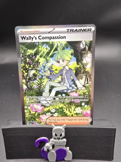 Wally's Compassion 186/132 Pokemon Mega Evolution SIR - Image 1
