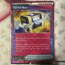 Pokemon Secret Box 163/167 Twilight Masquerade ACE SPEC Trainer Holo NM - Image 1