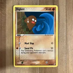 Pokemon TCG Diglett EX Crystal Guardians 50/100 Common VLP - Image 1