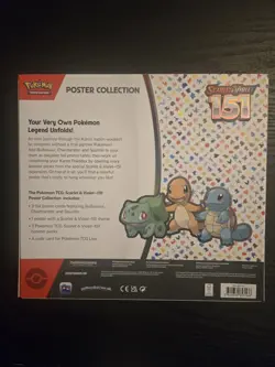 Nintendo Pokemon TCG Scarlet & Violet - 151 Poster Collection Box - 3 Packs - Image 2