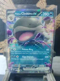 Pokemon TCG SV-Journey Together Paldean Clodsire EX #94/159 Double Rare - Image 1