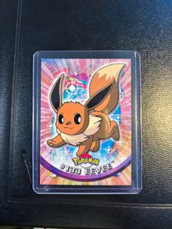 2000 - Topps - Pokemon TV Animation Edition Series 3 Non Holo #133 Eevee - Image 1