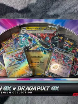Pokemon TCG Hydreigon EX & Dragapult EX Premium Collection Box NEW UN-OPEN - Image 3