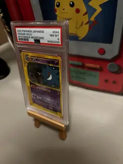 2002 POKEMON JPN MYSTERIOUS MOUNTAINS #044 GENGAR-HOLO PSA 8 - Image 5