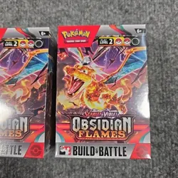 Lot Of 2 Pokemon Obsidian Flames Build and Battle - New Factory Sealed - Image 3