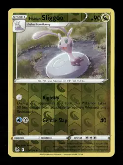 Hisuian Sliggoo Reverse Holo Uncommon SWSH11: Lost Origin 133/196 NM Pokemon LP - Image 1