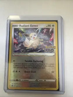 Eevee Pokemon go Promo SWSH230 Not Stamped - Image 1