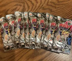 10 Yu-Gi-Oh! Struggle of Chaos Booster Packs Sealed Japanese Edition - Image 1