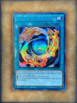 Yugioh Greater Polymerization MP22-EN050 Secret Rare 1st Ed NM - Image 1