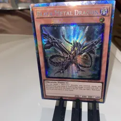 Yugioh! Black Metal Dragon (Secret Rare) RA04-EN016 1st Edition - Image 4
