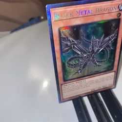 Yugioh! Black Metal Dragon (Secret Rare) RA04-EN016 1st Edition - Image 5