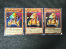 Yugioh *A-Assault Core Secret Rare X3* (LP) 1st Edition LCKC-EN019 - Image 1