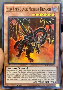 Yugioh Red-Eyes Black Meteor Dragon DUNE-EN095 Super Rare 1st Ed NM w/Tracking - Image 5