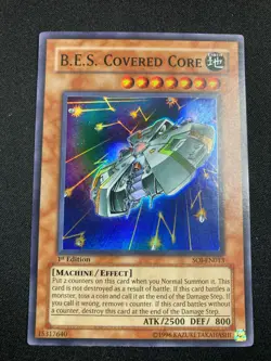 Yu-Gi-Oh! B.E.S. Covered Core - SOI-EN013 - 1st Edition - Super Rare - NM - Image 1