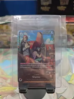 PSA One Piece Card Game SHANKS OP09-001 Holo Promo PSA MAGAZINE July 2025 Sealed - Image 1