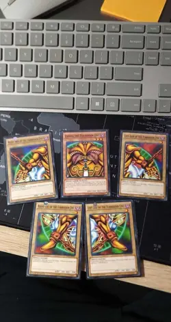 Yugioh: Exodia The Forbidden one Set (5 Cards) LDK2-ENY04 COMMON LDK2 NM - Image 1