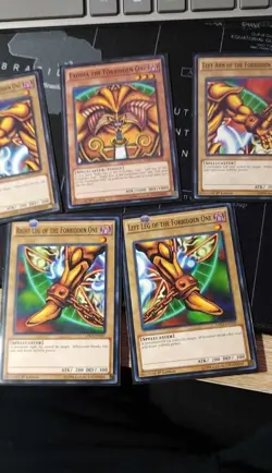 Yugioh: Exodia The Forbidden one Set (5 Cards) LDK2-ENY04 COMMON LDK2 NM - Image 2