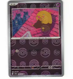 Drowzee 096/165 sv2a 151 Reverse Holo Japanese Pokemon Card (Near Mint) - Image 1