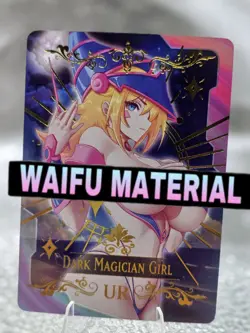 Dark Magician Girl Yu-Gi-Oh! Goddess Story Anime Waifu Card Swimsuit Foil Card - Image 1