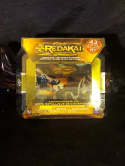 Redakai CHAMPIONSHIP TIN Starter Cards Set Deck 43 X-Drive New in Box 2011 - Image 1