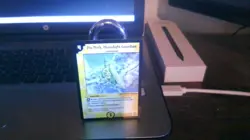 Duel Masters TCG Base Set DM-01 Dia Nork, Moonlight Guardian 2/110 rare card - Image 1