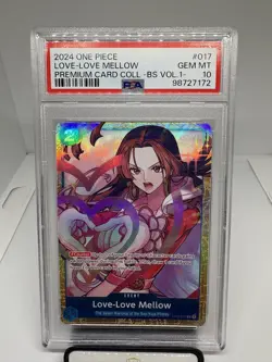 LOVE-LOVE MELLOW / Boa PSA 10 ST03-017 Premium Card Collection Vol.1 - One Piece - Image 1