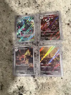 Lot of 4 Illustration Rare Cards Pokemon TCG From Paldea Evolved Near Mint - Image 2
