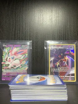 500 Card Sword And Shield Bulk- 2 Ultra Rares-Good To NM- All Pokemon- Holos Too - Image 1