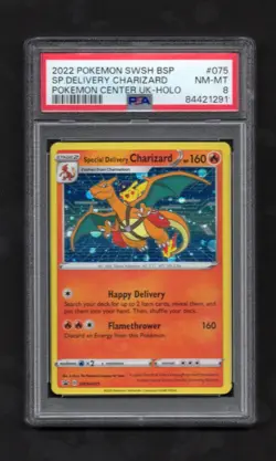 Special Delivery Charizard SWSH075 SWSH: Sword & Shield Promo Cards Holo - Image 1