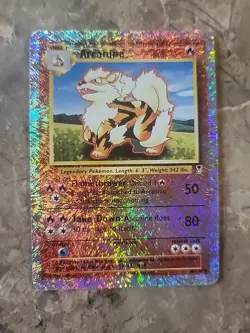 Pokemon TCG Arcanine Legendary Collection Reverse Holo 2002 Card 36/110 LP - Image 1