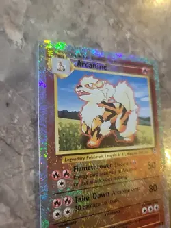 Pokemon TCG Arcanine Legendary Collection Reverse Holo 2002 Card 36/110 LP - Image 3
